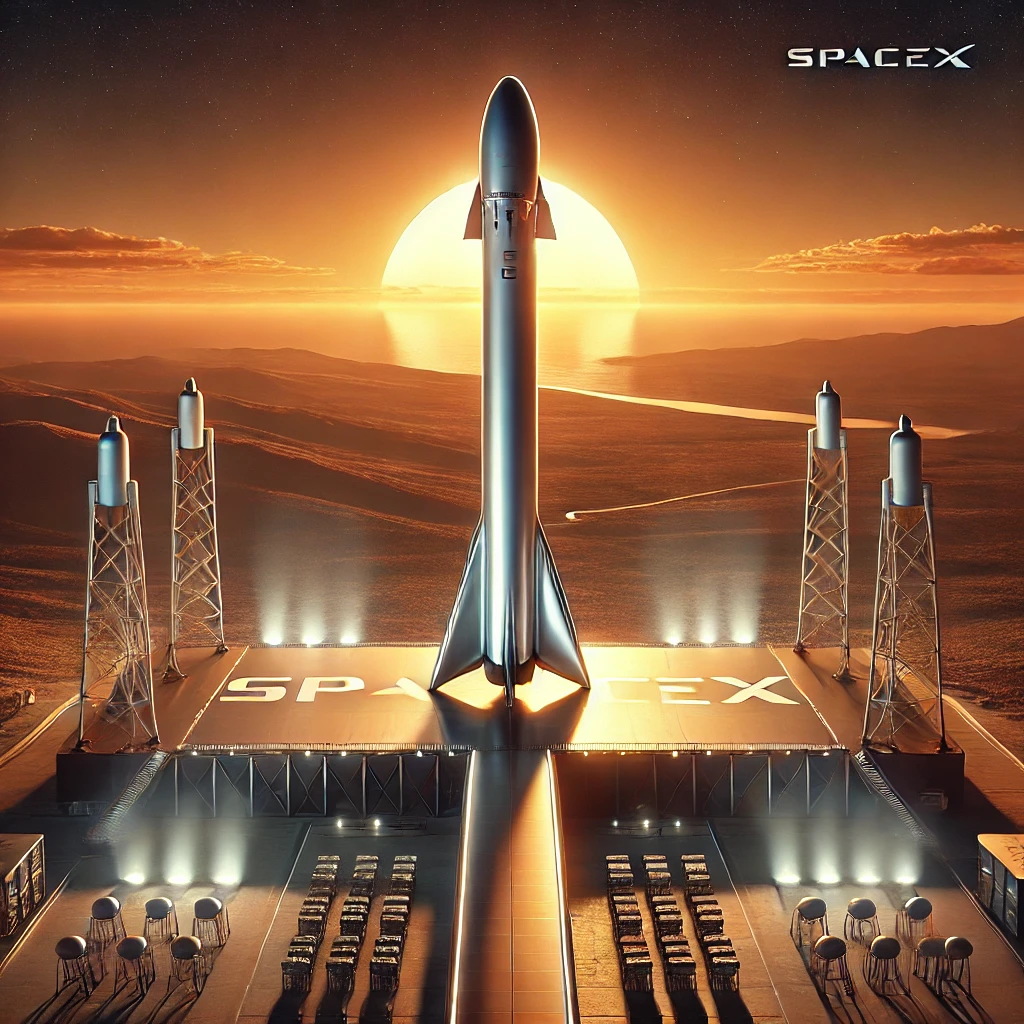 Starship di SpaceX lancio